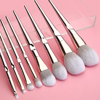 

1Y Minimum 10 ,Total 1 color Rose Gold Beauty Brush Bionic Can Private Label Custom Logo If meet Minimum Wholesale Cosmetics