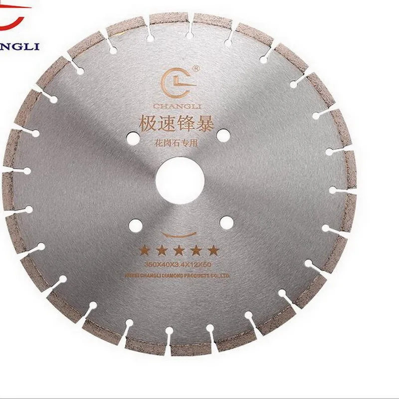 1 шт. серебряные сварные Алмазные пильные диски 350*50*12 мм|diamond circular saw blade|diamond hole