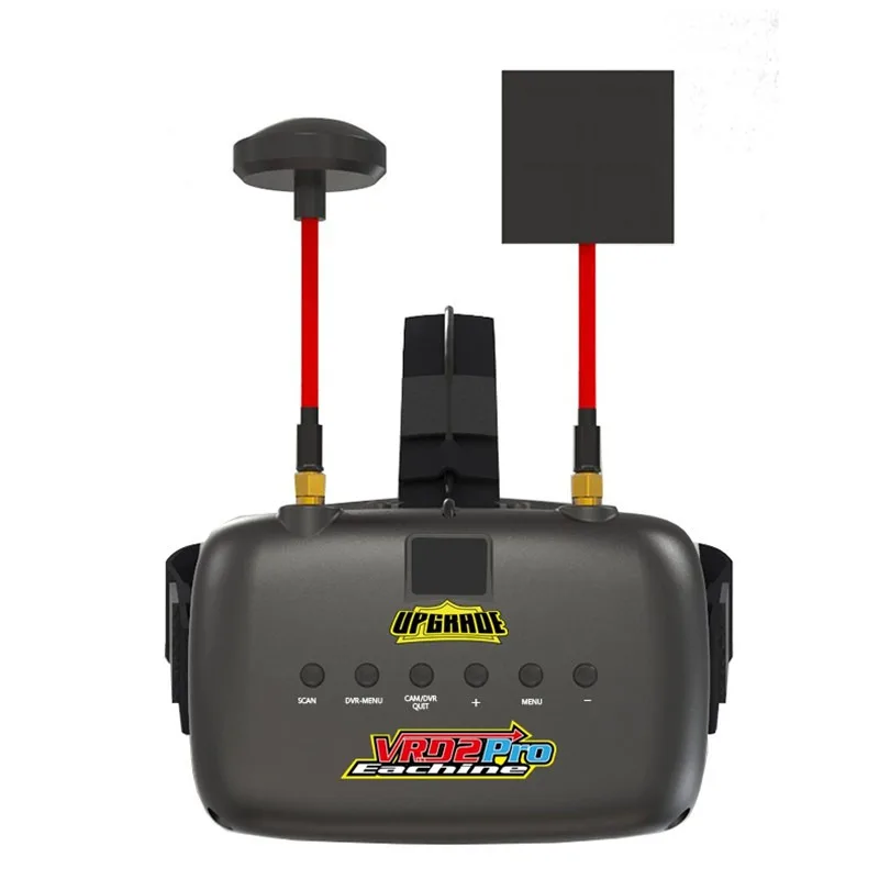 Оригинальный VR D2 Pro 5 дюймов 800*480 40CH 8G разнообразие FPV очки w/DVR объектив
