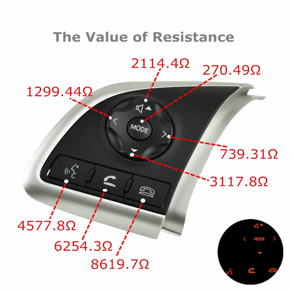 Для Mitsubishi Outlander 2013- руль круиз-контроль кнопки дистанционного управления Кнопка громкости