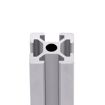 LY 2020 Aluminum Profile Extrusion 100mm to 1000mm Length Linear Rail for DIY 3D Printer Workbench CNC transkoot 20pcs aluminum gusset plate angle 1515 bracket for aluminum extrusion profile 1515 series for 3d printer