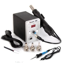 Пояльная станция паяльная станция 858D портативный цифровой фена паяльная станция BGA паяльная станция Горячий Воздуходувка Тепловая воздушная пушка Распайка ремонтные инструменты паяльник паяльный фен пояльная станция