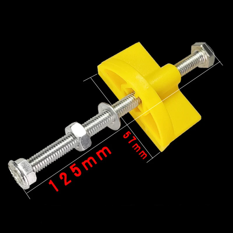 

10pcs Floor Wall Tile Leveler Height Adjuster Regulator Locator Thread Rising Tool 125*57mm