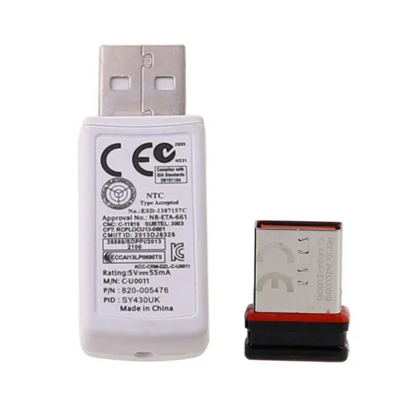 

New Usb Receiver Wireless Dongle Receiver USB Adapter for logitech mk220/mk270 B2QA