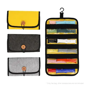 

Portable Foldable Watch Strap Hanging Storage Bag Pouch Travel Watch Organizer Pouch Watchband Smart Bracelet Organizer Case