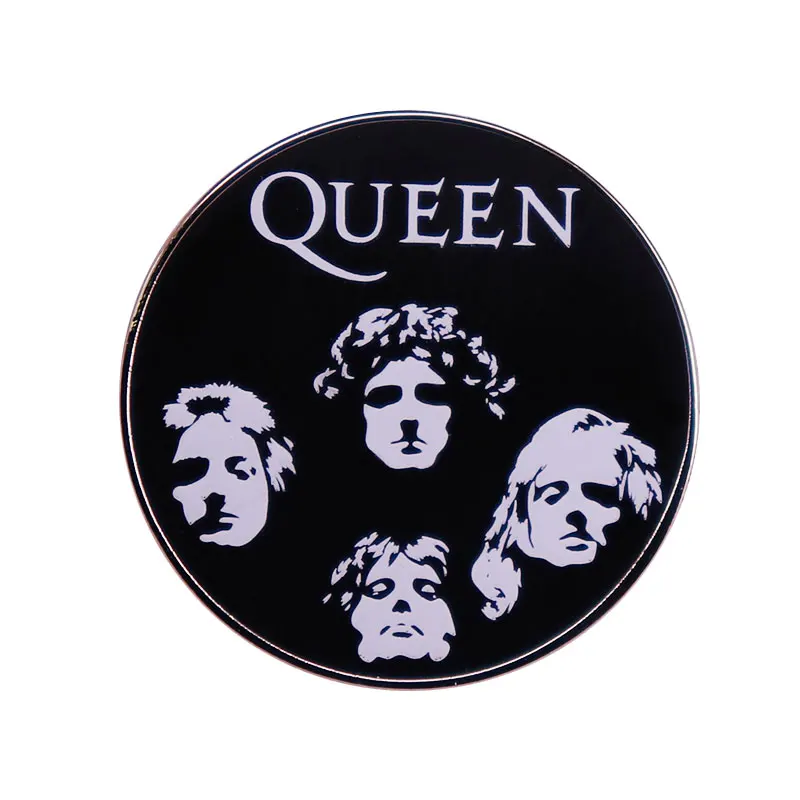 Фредди Меркури Queen эмалевая булавка знаковая музыкальная легендарная брошь