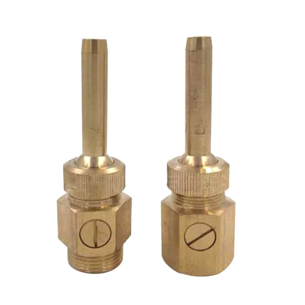 1/2'' 3/4'' 1'' Male Female Brass Curtain Fountain Nozzle with Valve Water Outlet Direction Adjustable Decoration Jet Sprinkler