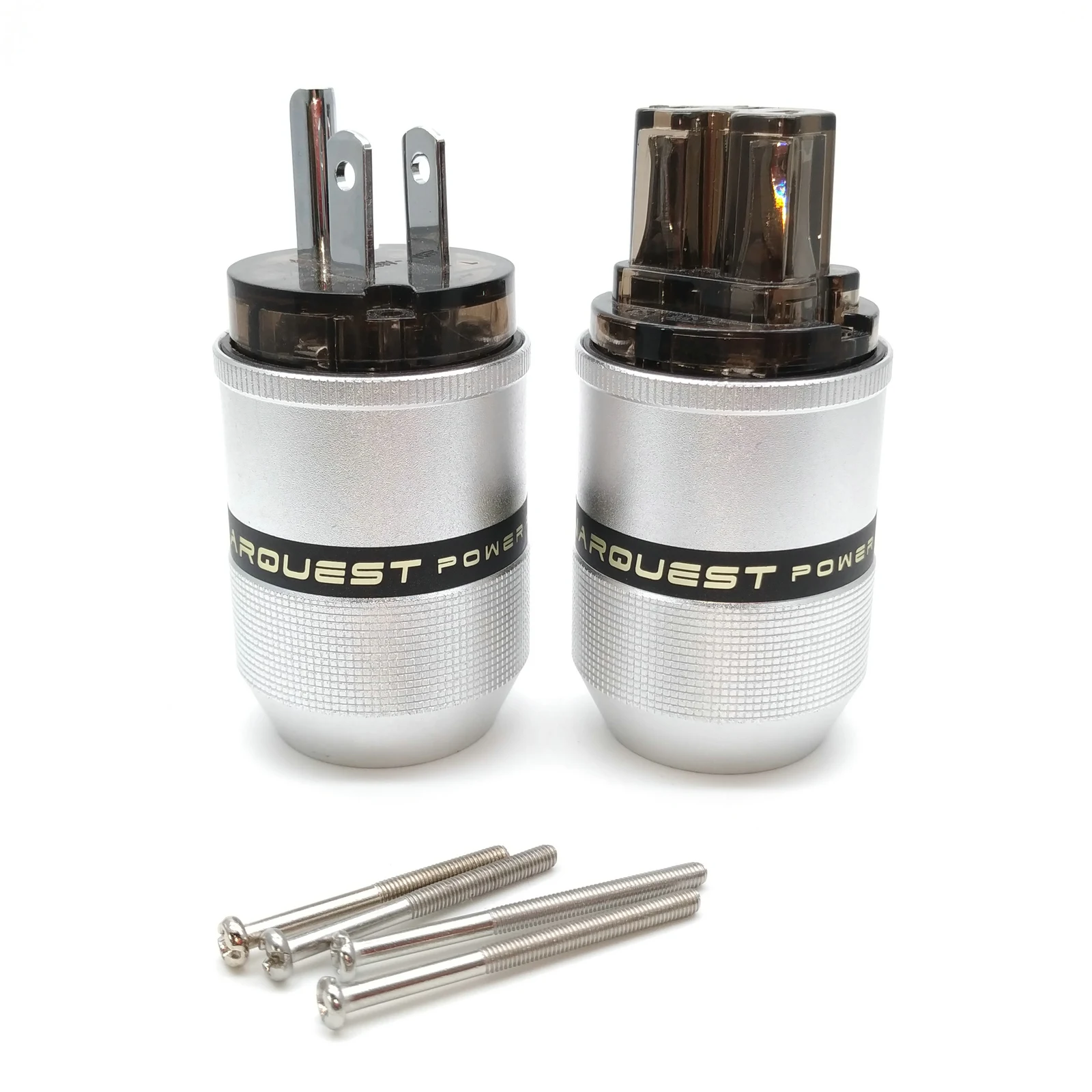 SONARQUEST Алюминиевый сплав P25-P(PD) C25-P(PD) High End родиевым покрытием США Разъем питания и IEC разъем HiFi аудио усилитель
