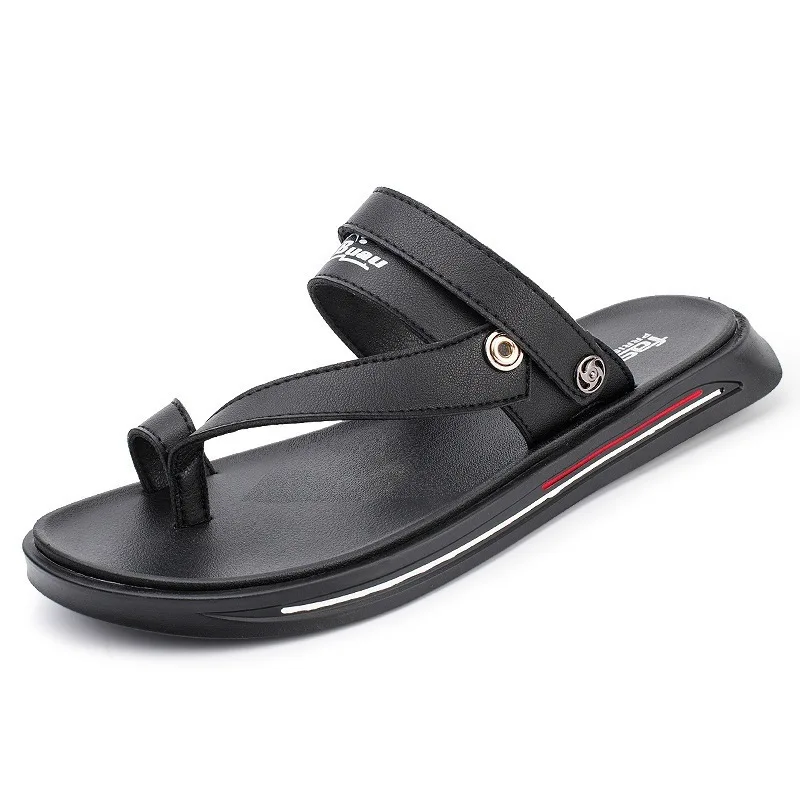 

Summer Flip-flops Men's Korean-style Outdoor Rubber MEN'S Slippers Split Toe Men Trend Sandals SLI