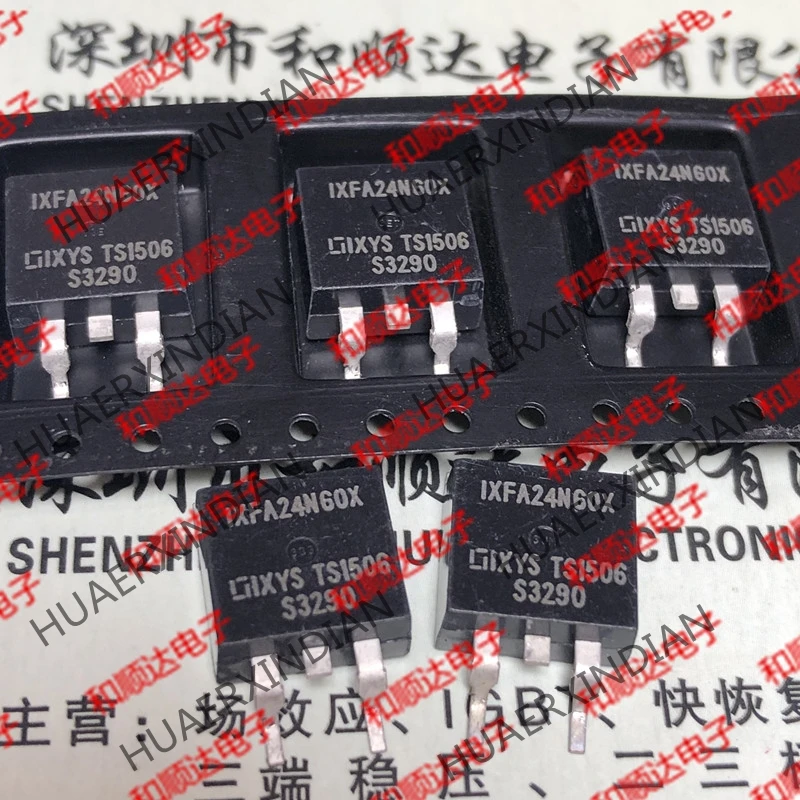 20 шт./лот новые оригинальные IXFA24N60X TO-263 600V 24A