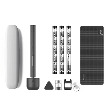 

Precise Mini Electric Screwdriver Cordless Power Screw Driver Kit with LED Light Lithium Iron Battery Car Accessories Tool
