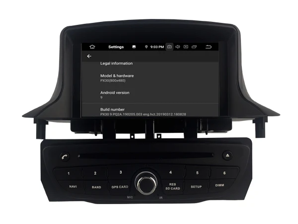 Perfect RUISO 4g+64g 8-Core Car DVD Player Android 9.0 for RENAULT Megane III  car multimedia auto stereo 1080P gps wifi dvr dab obd ips 21