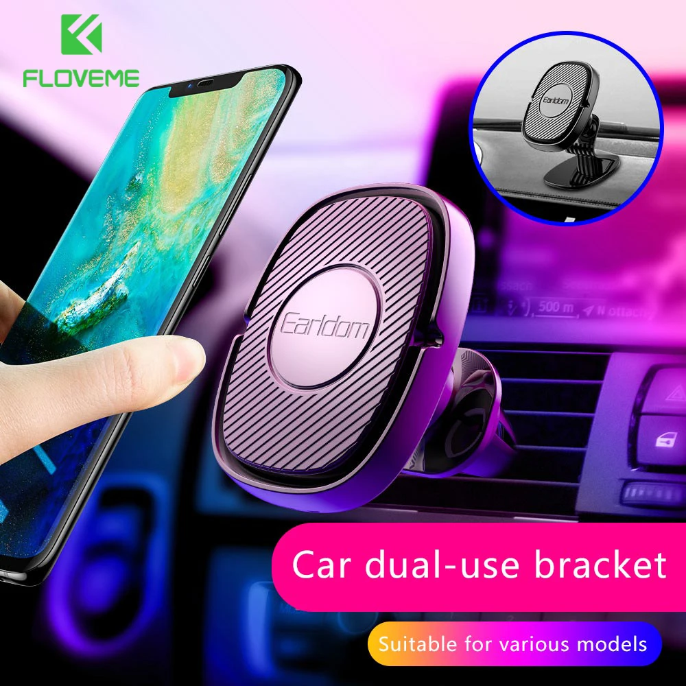  FLOVEME Magnetische Auto Telefon Halter Für iPhone 11 7 8 XR X Magnet Auto Halter Für Handy im Auto