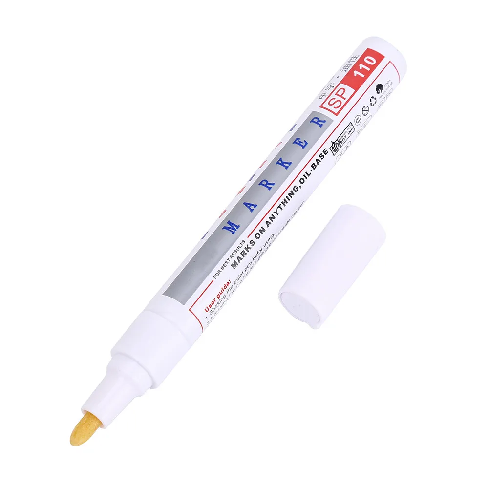 Водонепроницаемый маркер с перманентной краской ручка шины для легковых