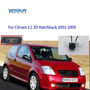 

Yessun Auto Car Accessories Night Vision Car Rear View Reverse Backup Camera Waterproof For Citroen C2 3D Hatchback 2003-2009