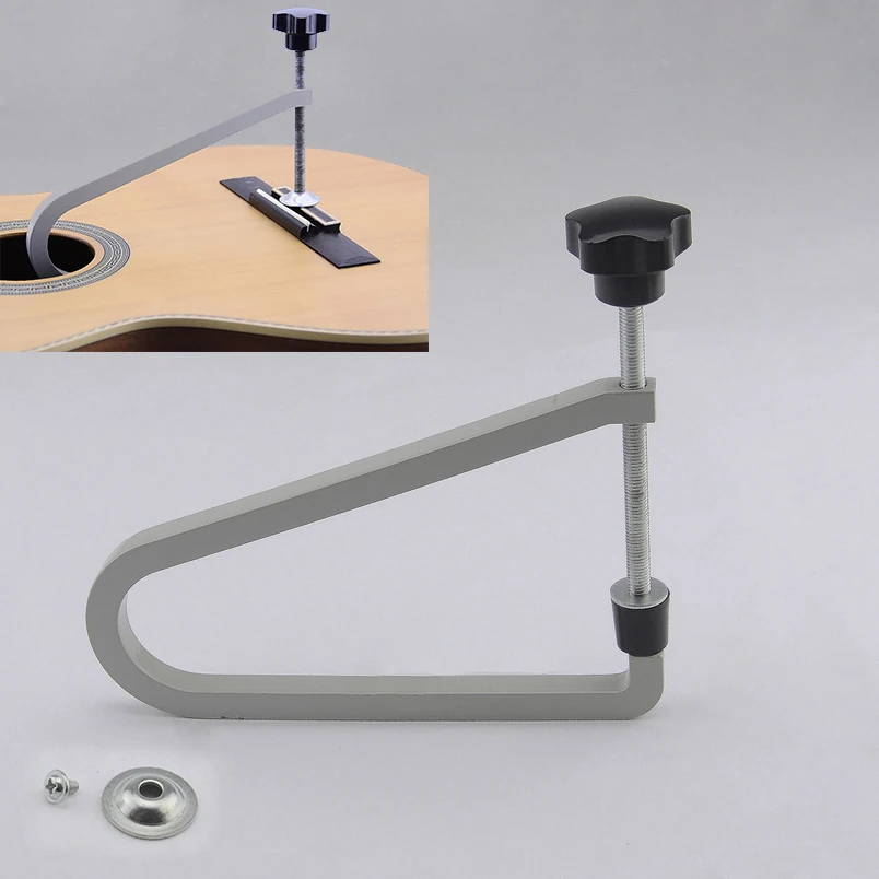 Braçadeira de Ponte para Violão Braçadeira de Aço Fundido para Garganta Ferramenta de Reparo de Guitarra Profunda Alcance Profundo c - Image 5