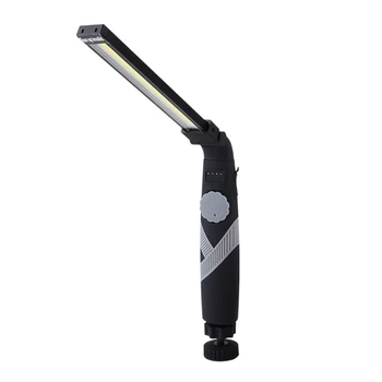 

Rechargeable Adjustable Angle Work Light Energy Saving Camping Stepless Dimming COB Inspection Lamp Non Slip Magnetic Folding
