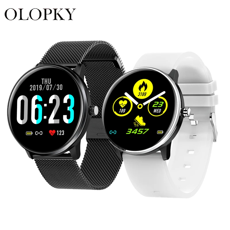 

Smart Watch Fitness Men Women Blood Pressure Heart Rate Monitor IP68 Waterproof Sport Watch Multi-languages Smartwatch Clock