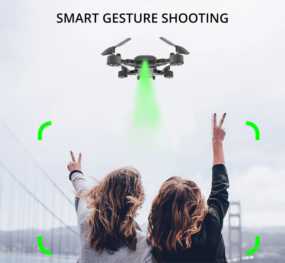 AHOHA RC Quadcopter Remote Controll Camera Drone With HD Camera FPV WIFI 720P/1080P Foldable Mini Altitude Hold Helicopter Toys