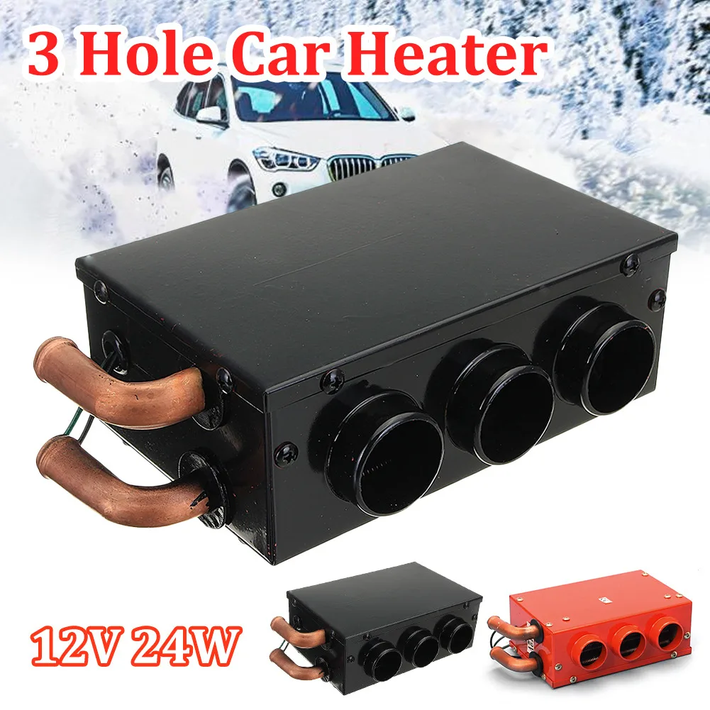 12V Portable Car Heating Cooling Compact Heater 3 Hole 80W Defroster Demister 12V Portable Car Heating Cooling Compact Heater 3 Hole 80W Defroster Demister