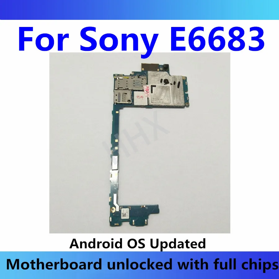 E6683 Логическая плата для Sony Xperia Z5 E6683 материнская плата разблокированная со всем чипом материнская плата Рабочая Android OS заменена Z5 E6683 MB