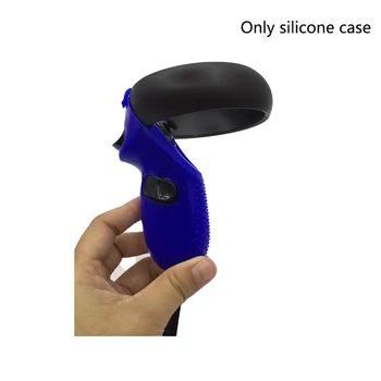 

2pcs Elastic Protective Cover Controller Skin Silicone VR Handle Shockproof Accessories Easy Install Waterproof Soft For Rift S