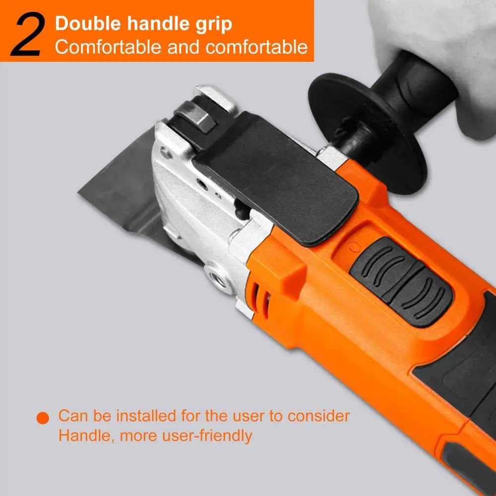 

Electric Cutter Trimmer Multi-Function Woodworking Oscillating Tools Electric Saw Renovator Tool 350W