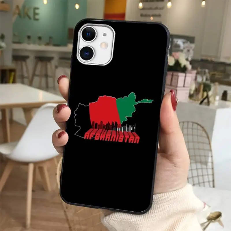 case for iphone se Yinuoda Afghan Afghanistan Flag Phone Case for iPhone 11 12 13 mini pro XS MAX 8 7 6 6S Plus X 5S SE 2020 XR cover cute iphone se cases