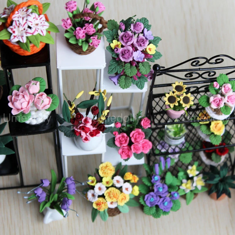 ミニチュアフラワー クレイ小花 千趣会マンスリークラブ 24鉢 未使用 ミニチュアフラワー クレイ小花 千趣会マンスリークラブ 24鉢 未使用