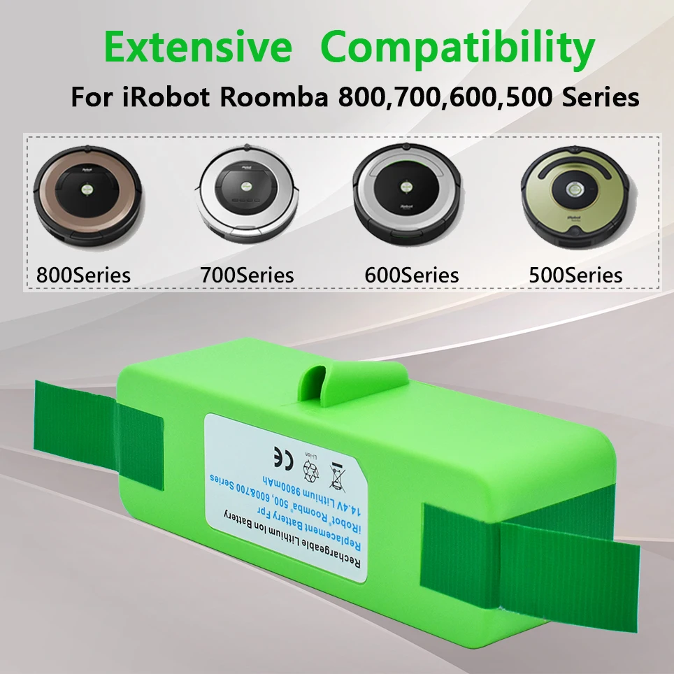 Lithium untuk IRobot Roomba 500 600 700 