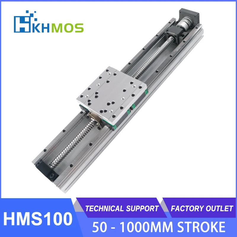 Ballscrew Linear Module Effective Travel 50-1200mm Slide Actuator Rail Motion Guide For 3D Printer XYZ Stage Replace/Upgrade |