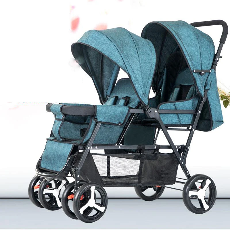 protège pluie poussette double