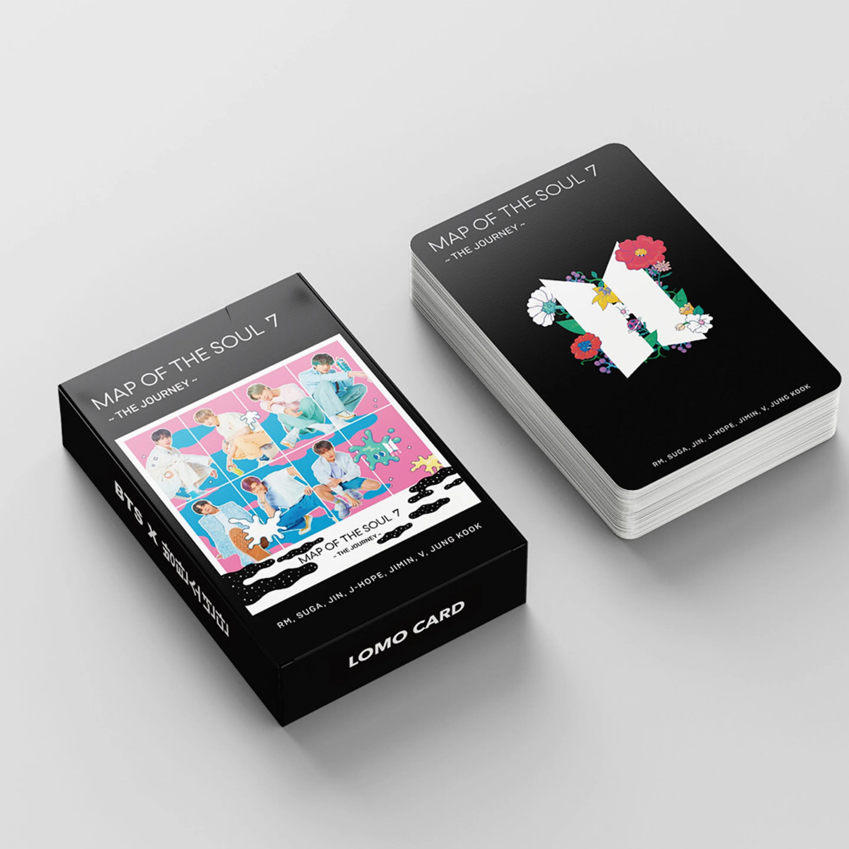 2020 New South Korean Groups K-POP Bangtan Boys Lomo Card Poster Album Map Of The Soul 7 Photocard JUNG KOOK JIMIN | Украшения и