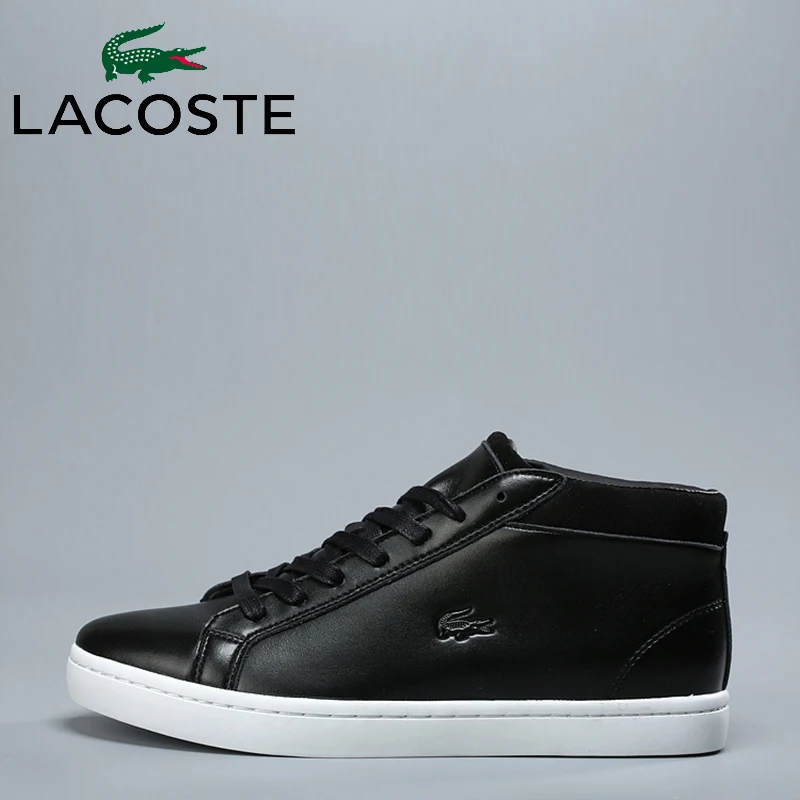 

Lacoste Men Shoes Fashion Autumn Winter Men Boots Leather Footwear for Man High Top Casual Shoes Men sneakers zapatillas hombre