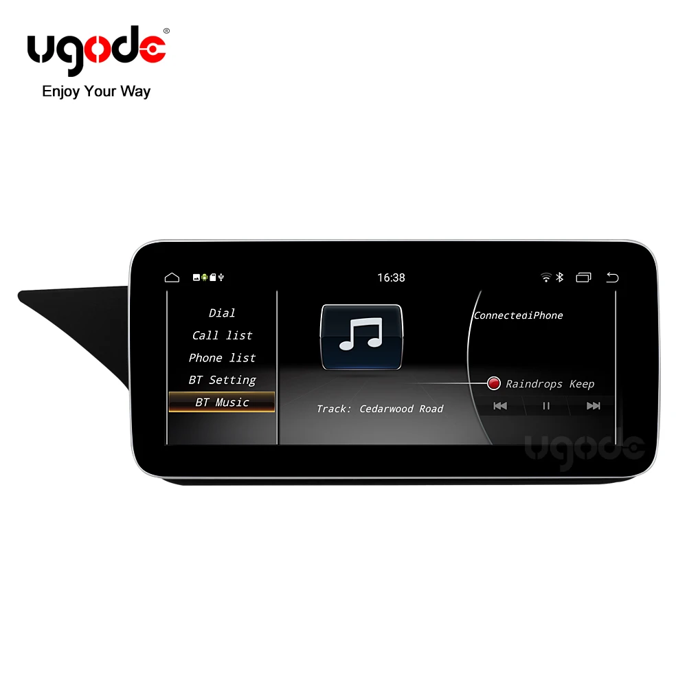 Ugode 2013-14 W212 S212 Android 9 0 экран автомобильный gps навигационная мультимедийная система