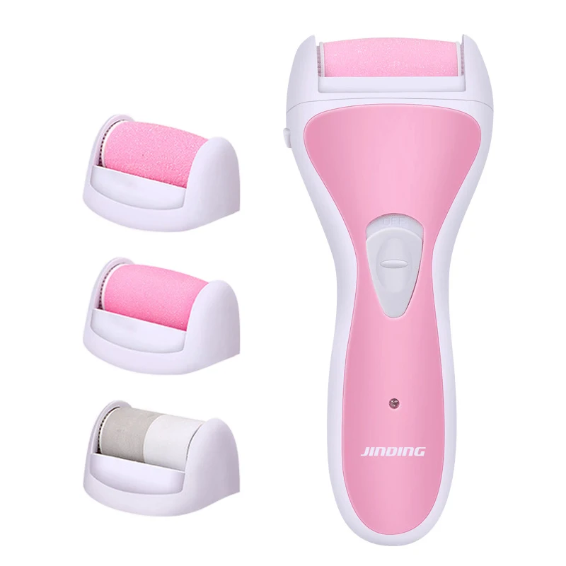 

Rechargeable Electric Feet File Velvet Smooth Foot Care Grinding Tool Pedicure Machine Hard Dry Dead Cuticle Skin Callus Remover