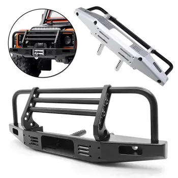 

RC Car Front Bumper Anti-collision Simulation Metal Bumper RC Vehicle Accessories For TRX4 Axial SCX10 90046 90047 1/10 Crawler