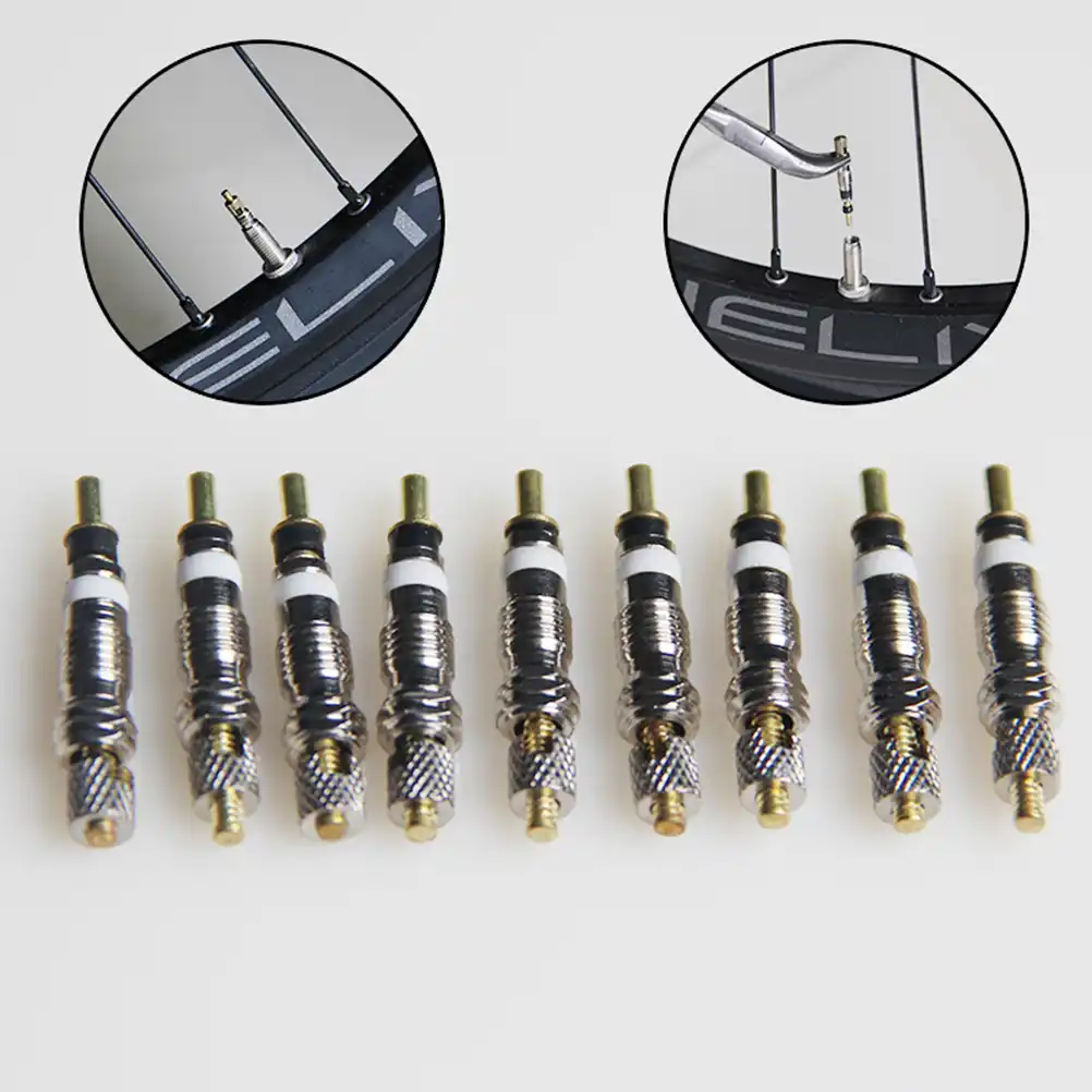 Bike tire valve core Clearance