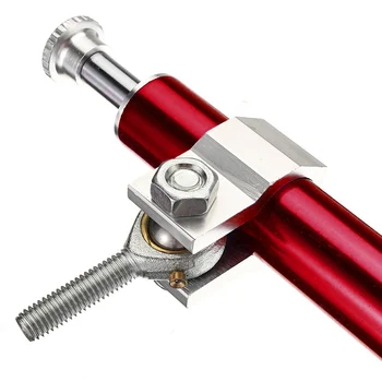 

Accessories Motorcycle damper Replacement 1pcs Steering Stabilizer Red