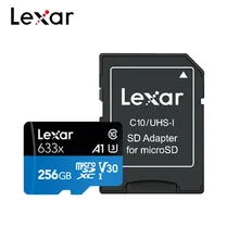 Lexar 128 Гб Micro SD 16 ГБ 32 ГБ карта памяти высокая скорость до Макс 95 м/с 64 Гб класс 10 633x картао де Мемория TF флэш-карта
