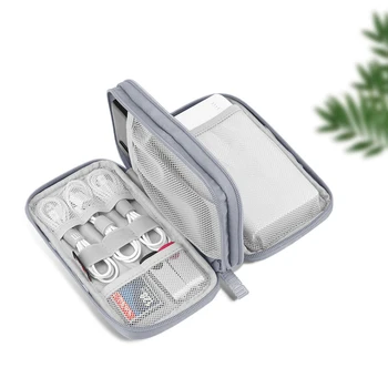 

waterproof USB Cable Charger Digital Bag Business Travel Organizer Case Multi-functional Electronics Storage pouch Accessories