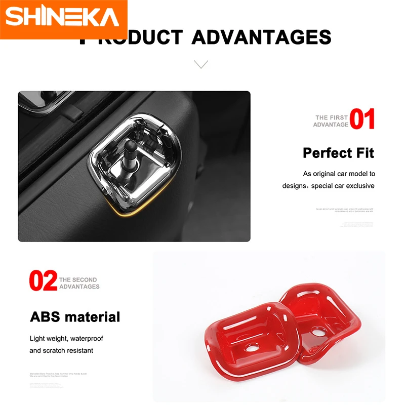 SHINEKA Auto Hinten Fenster Glas Panel Dekoration Abdeckung Aufkleber Fit  Für Suzuki Jimny 2007-2017 Außen Zubehör Auto Styling - AliExpress