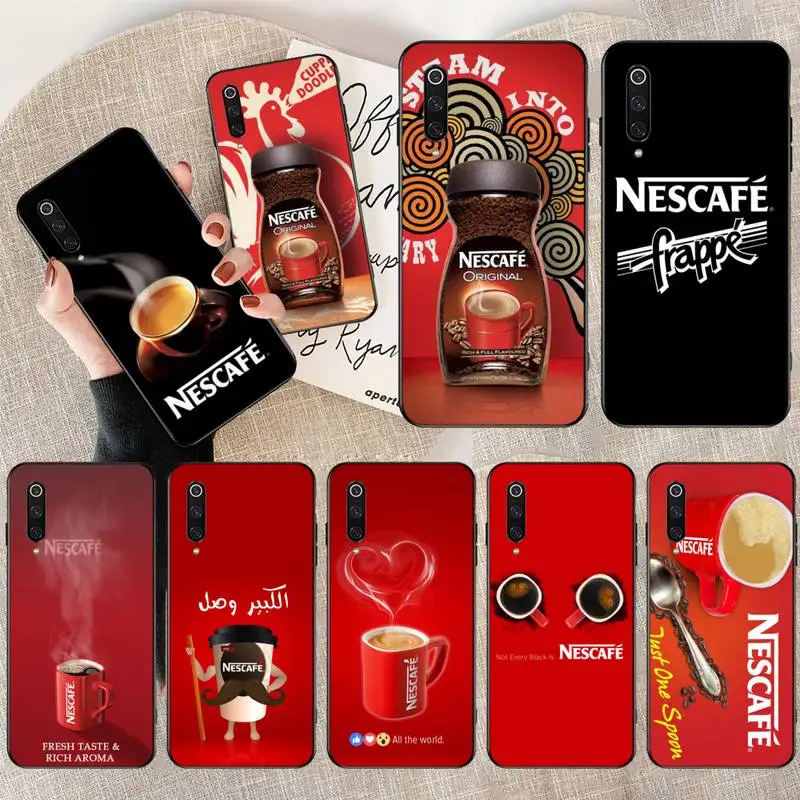 CUTEWANAN Nestle кофейный черный мягкий чехол для телефона Xiaomi Mi9 9SE 8SE Pocophone F1 Mi8 Lite |