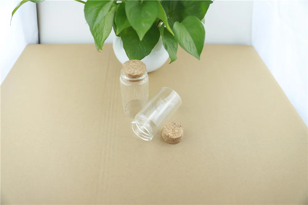 12pcs 47mm 100ml Cork Stopper Glass Bottles Spicy Storage Jar Bottle Containers Glass spice candy Jars Vials DIY Craft (4)