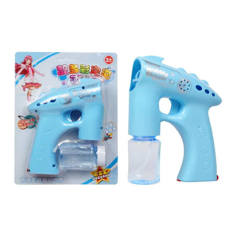 Красивые скандинавские автоматические напольные электрические детские игрушки для детей мыло дующий пистолет для стрельбы мыльными пузырями машина водяной пистолет устройство для мыльных пузырей - Цвет: Синий