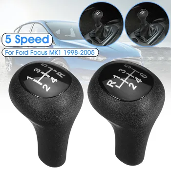 

5/6 Speed Car Gear Shift Knob Shifter Lever Handle Stick Plastic For Ford Focus MK1 1998-2005