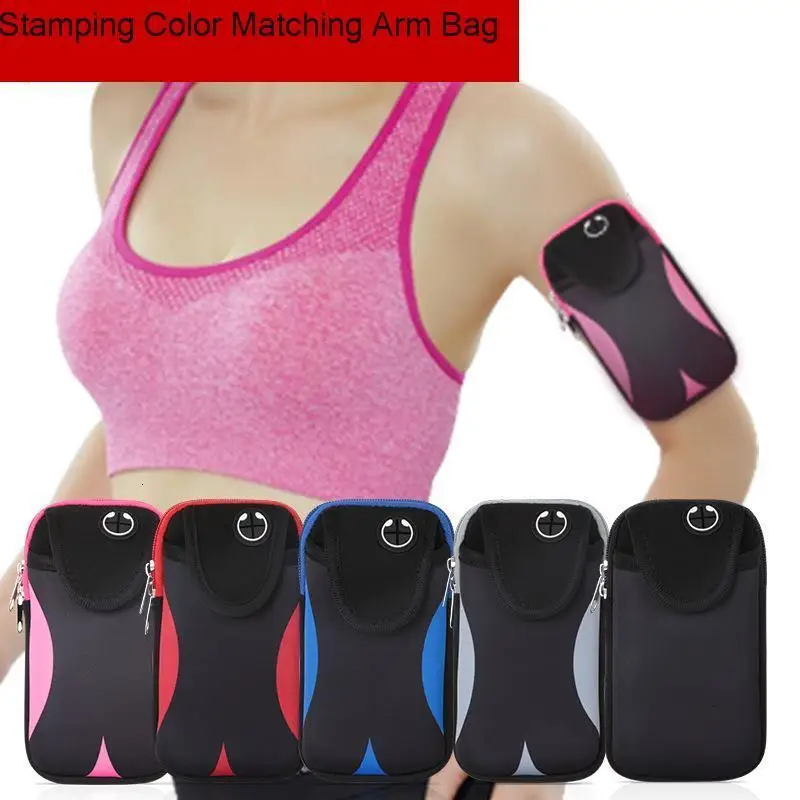 Sports Running Armband Bag Case Cover armband Universal Waterproof Sport bag for iPhone 11 6.5&quot Outdoor phone Arm |