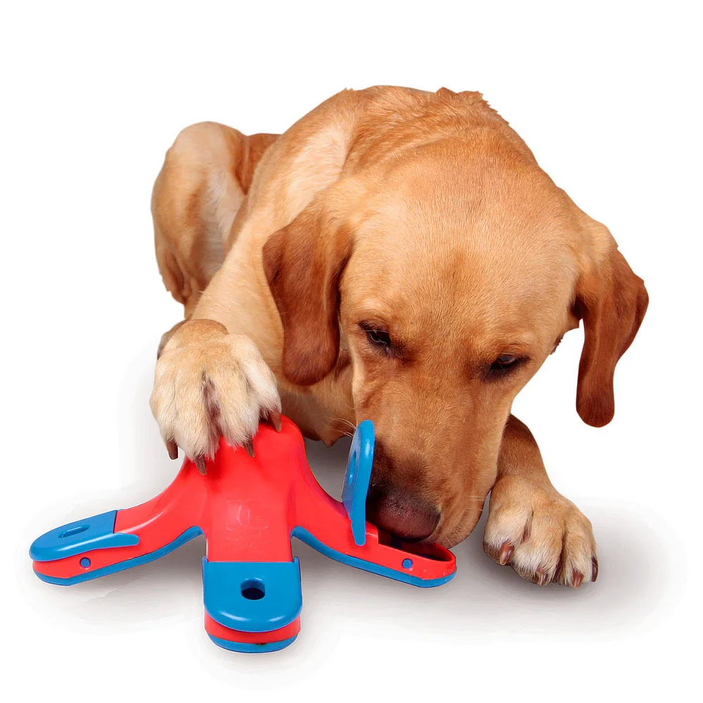 Игрушки для собак Kibble Drop Treat Toy Scent Puzzle обучающая игрушка товары домашних животных