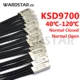 KSD9700 5A250V 40-120 grados Celsius, interruptor de temperatura de disco bimetálico normalmente cerrado, Protector térmico de termostato