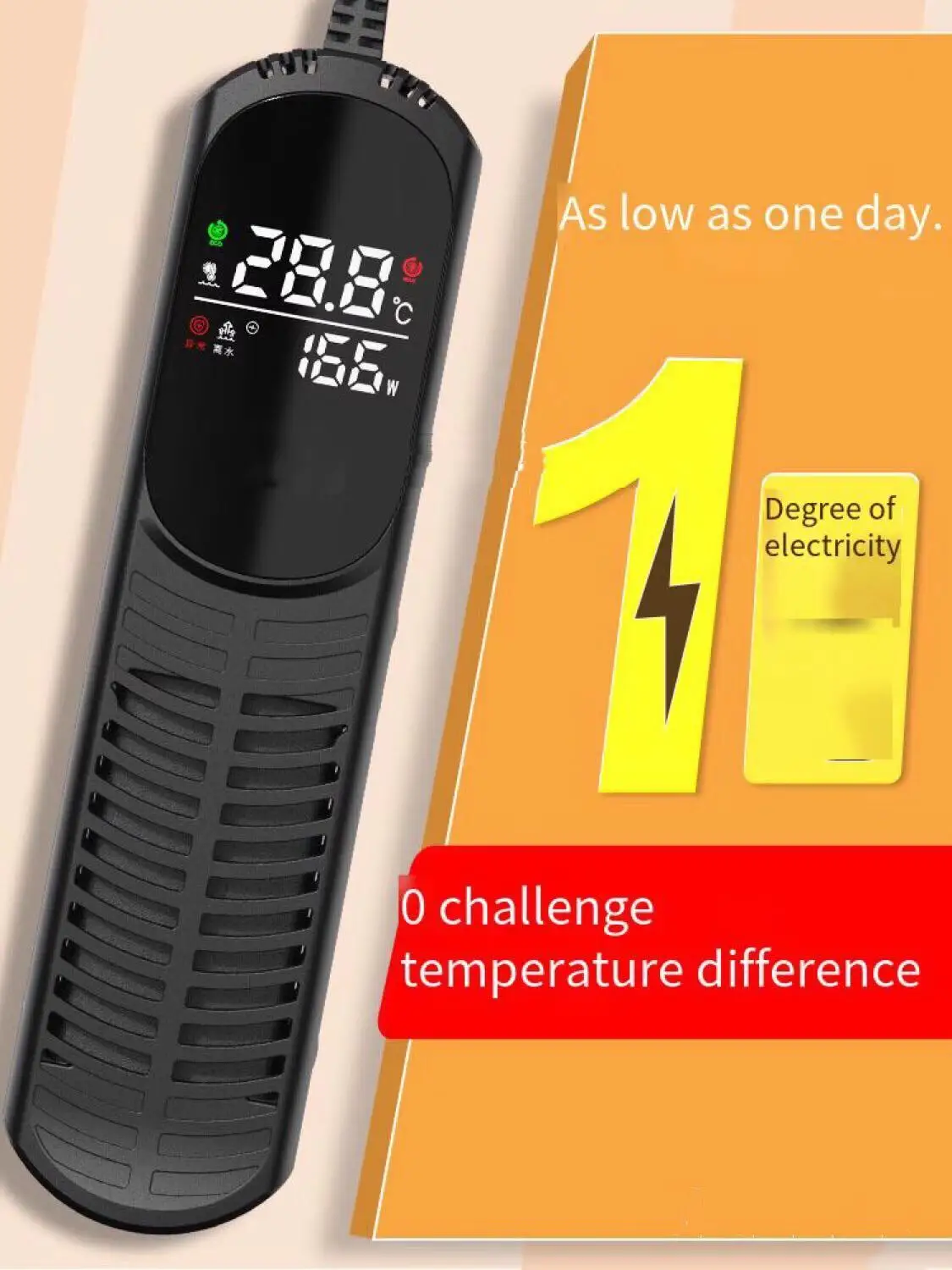 

Fish tank high-power heater frequency conversion automatic constant temperature heater PTC heating rod aquarium accessories 220V